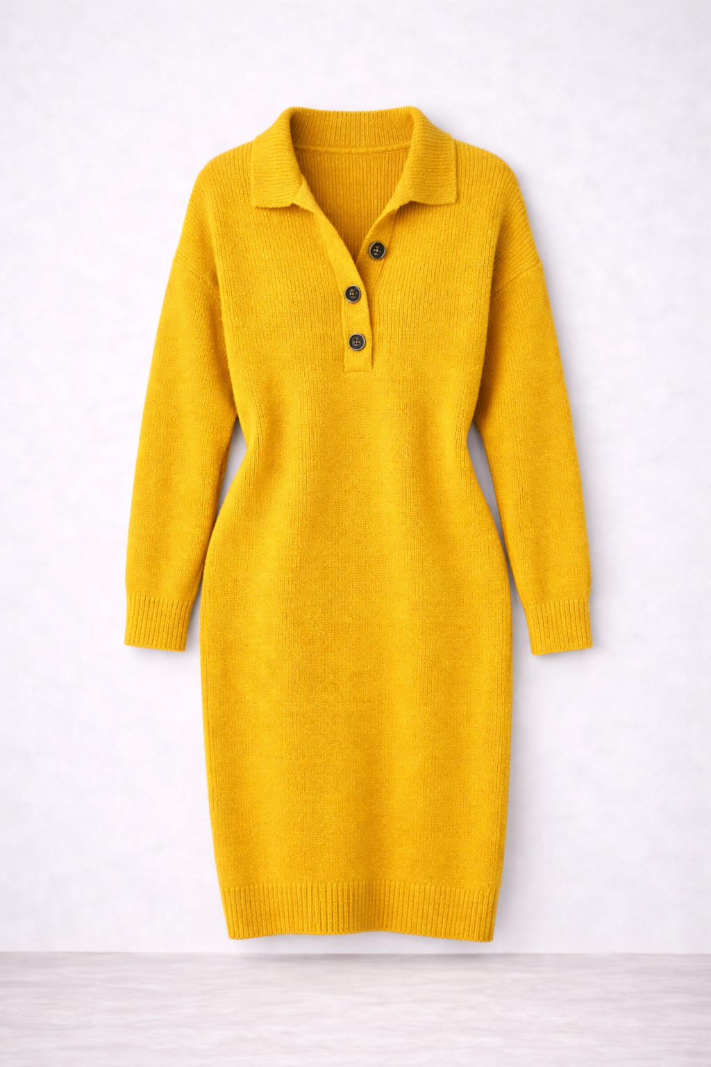 Isa - Vestido midi de punto