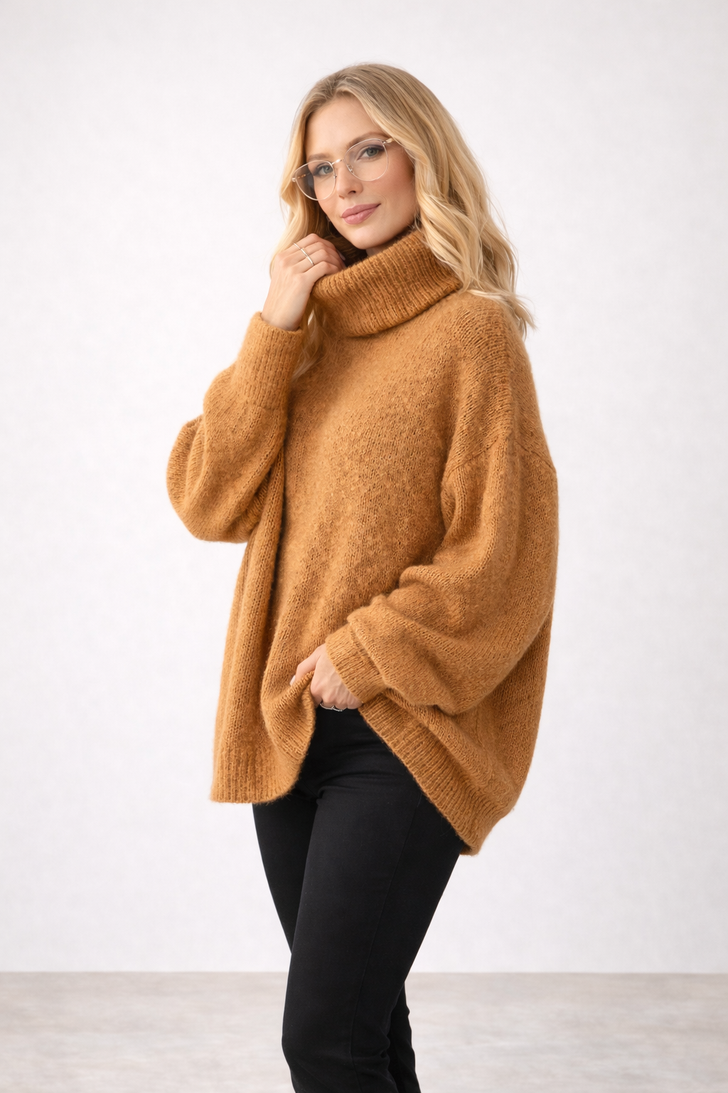 Jessica - Jersey holgado y desenfadado