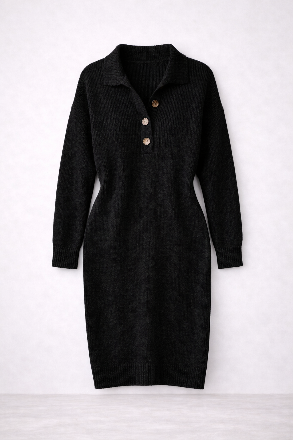 Isa - Vestido midi de punto