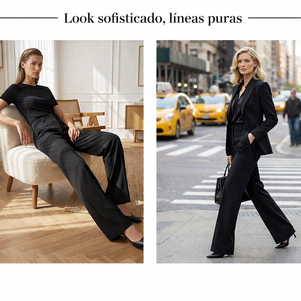 ⌛ Solo quedan 3 días: ¡50 % de descuento en todo! ⏰Pantalones de traje de mujer con cintura alta