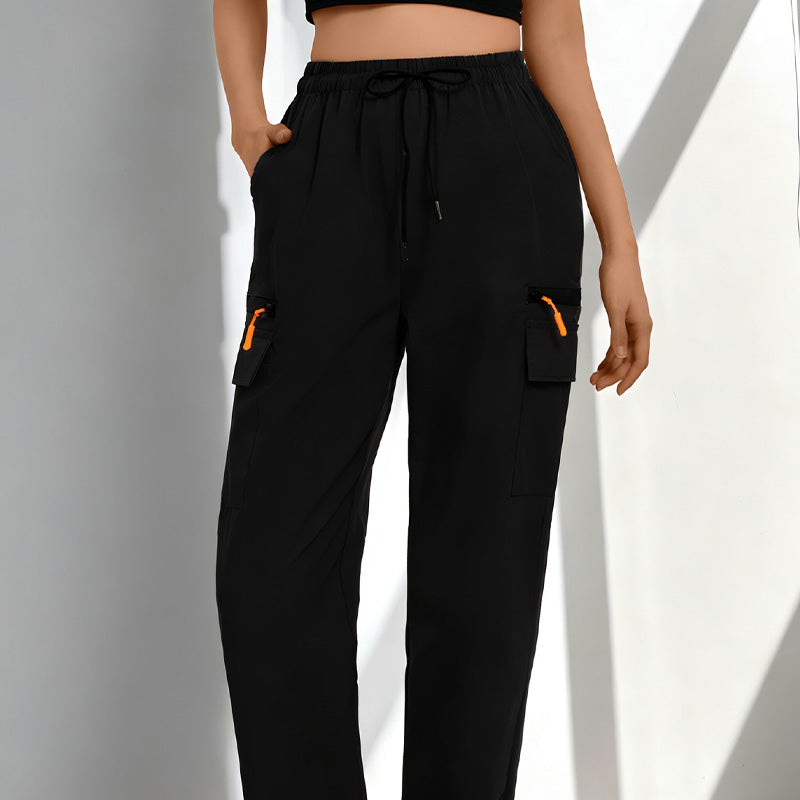 Pantalones deportivos de secado rápido para mujer  Ligeros, transpirables y con prácticos bolsillos