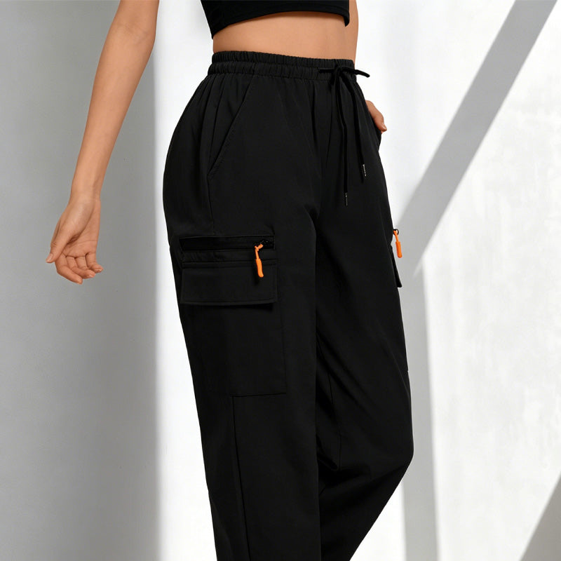 Pantalones deportivos de secado rápido para mujer  Ligeros, transpirables y con prácticos bolsillos