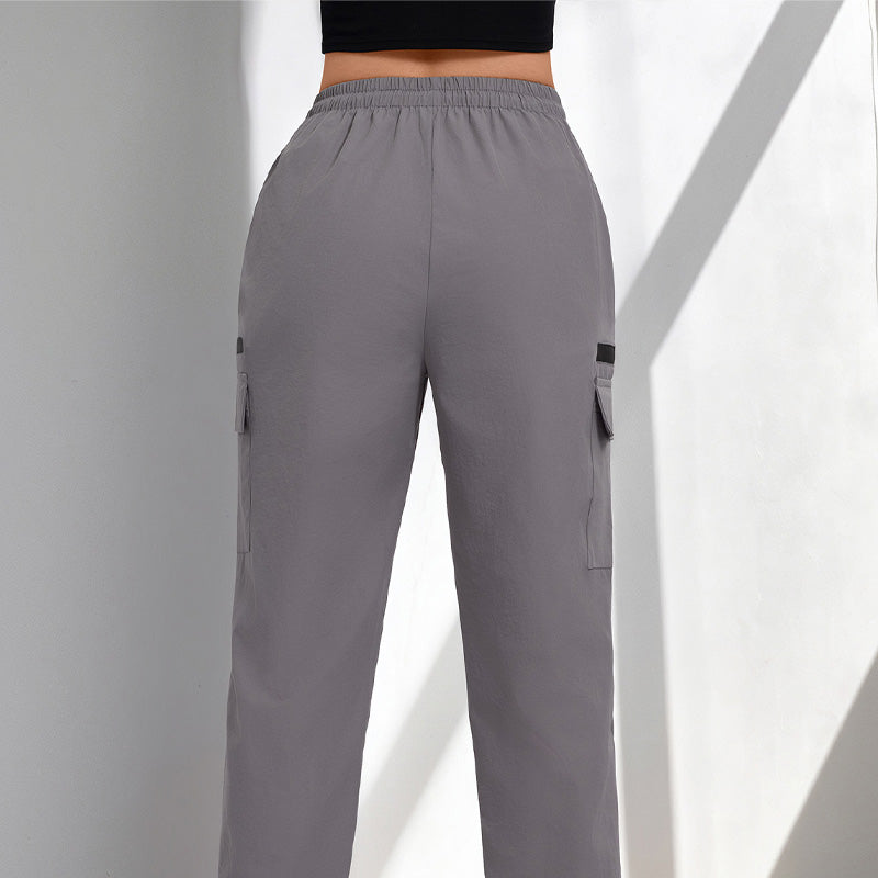 Pantalones deportivos de secado rápido para mujer  Ligeros, transpirables y con prácticos bolsillos